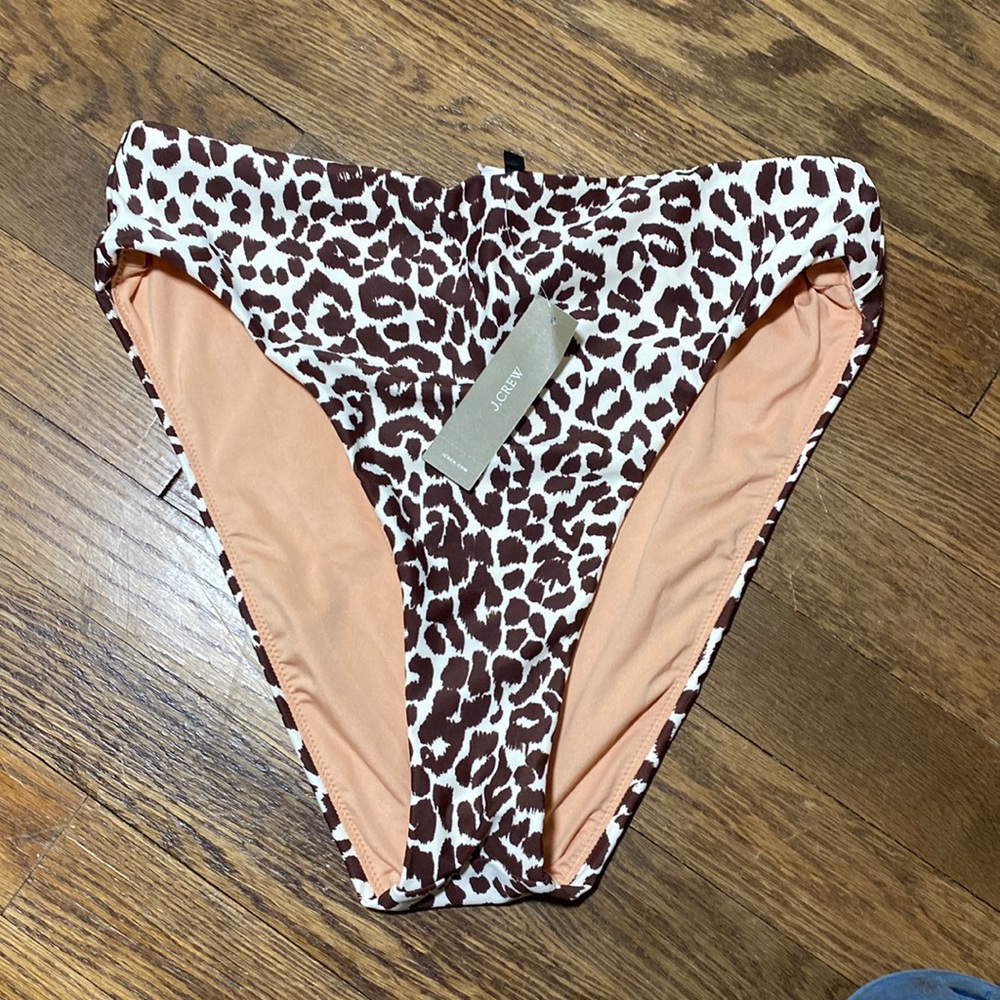 NWT J Crew High Waist Bikini Bottom